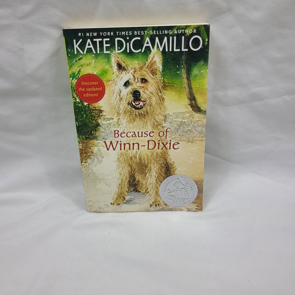Because of Winn-Dixie by Kate DiCamillo (2015, Trade Paperback)